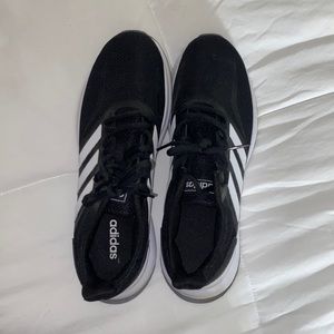 Adidas sneakers- worn once. Men’s 9/ women’s 10.5